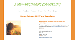 Desktop Screenshot of anewbeginningcounseling.com